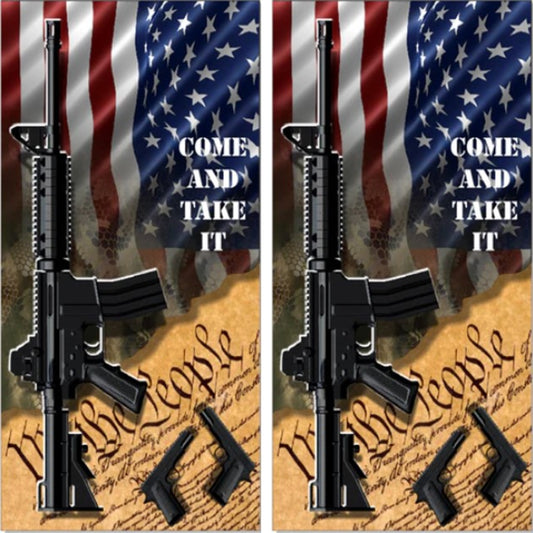 American Flag Gun Rights