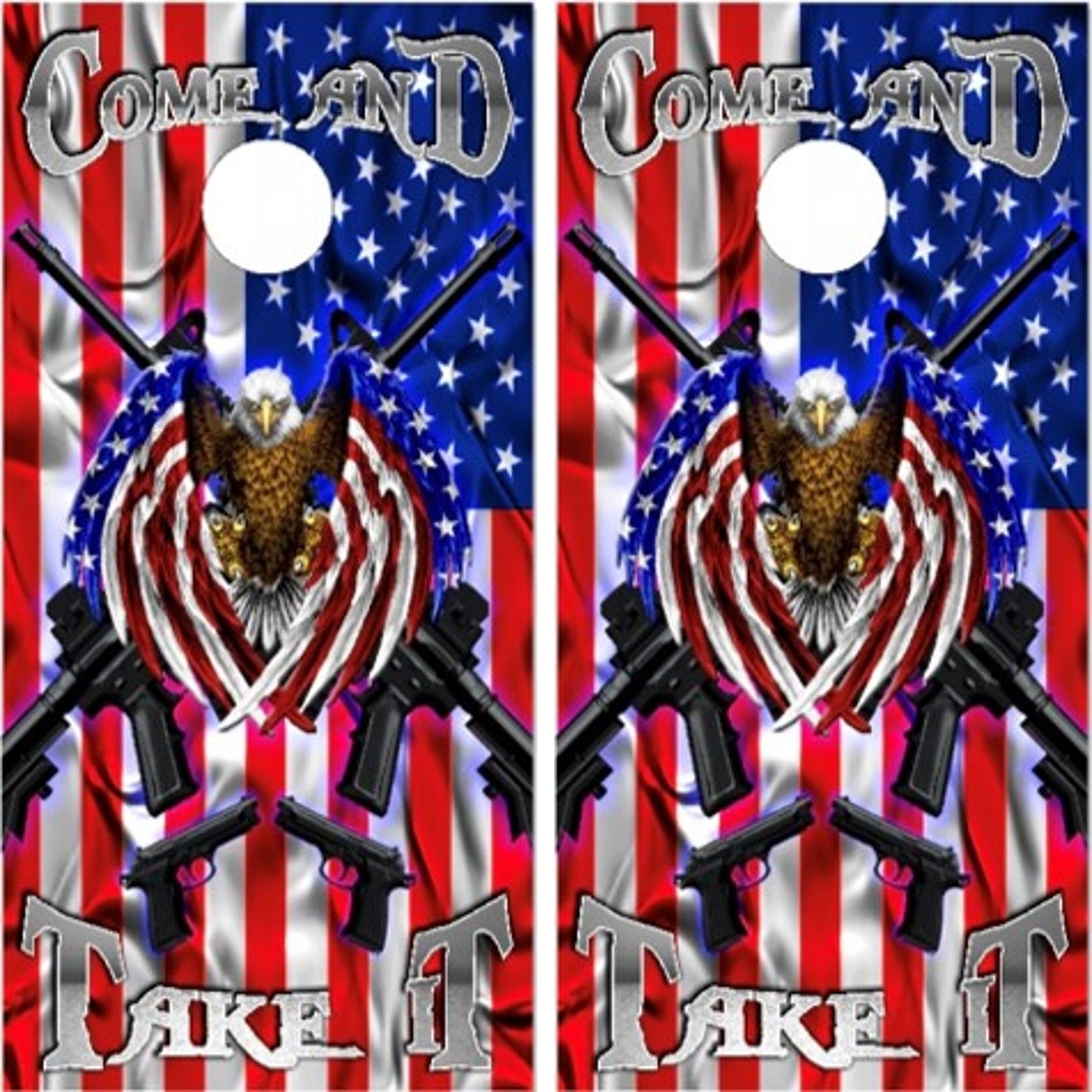 American Flag Gun Rights Eagle