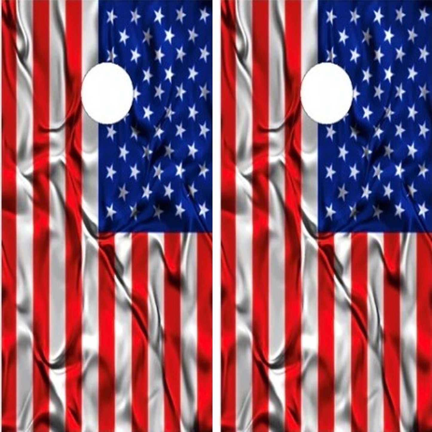 American Flag Satin