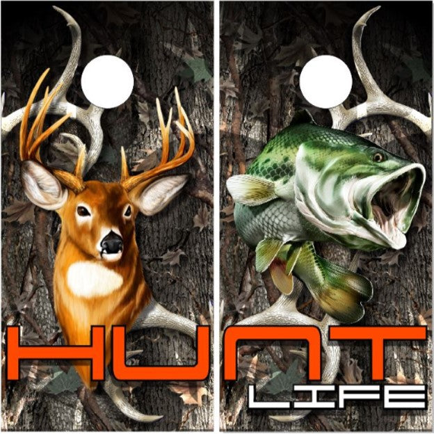 Bass and Buck Hunt Life Camo