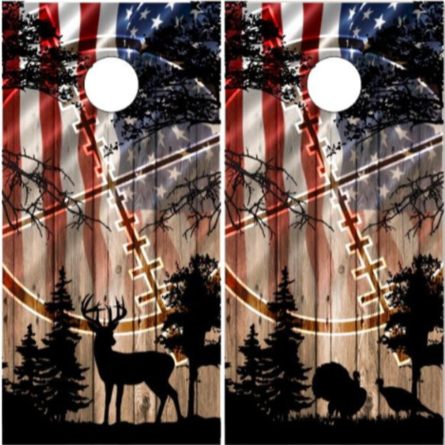 Deer Buck Turkey Hunting Flag