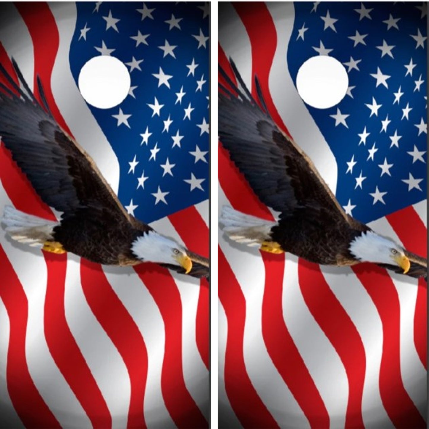 Flying Eagle American Flag