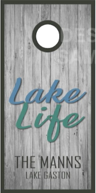 Lake Life Family Name Wood