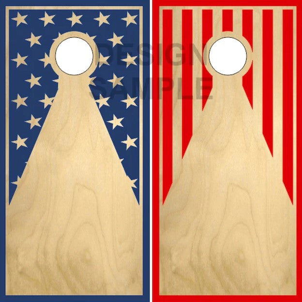 Stars and Stripes Wood