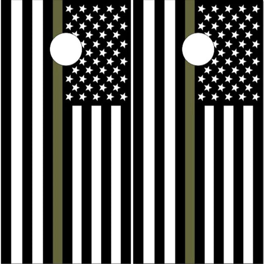 Thin Green Line Military