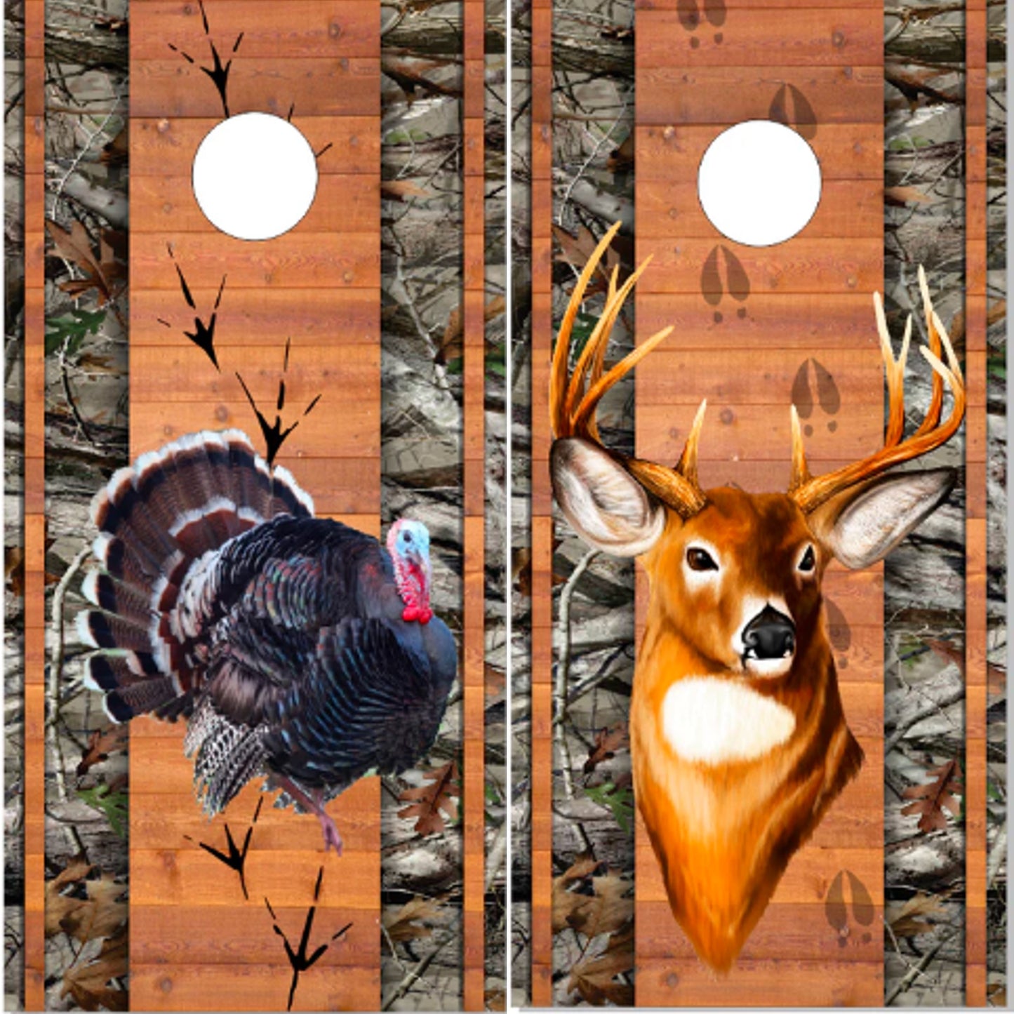 Turkey Buck Wood Camo